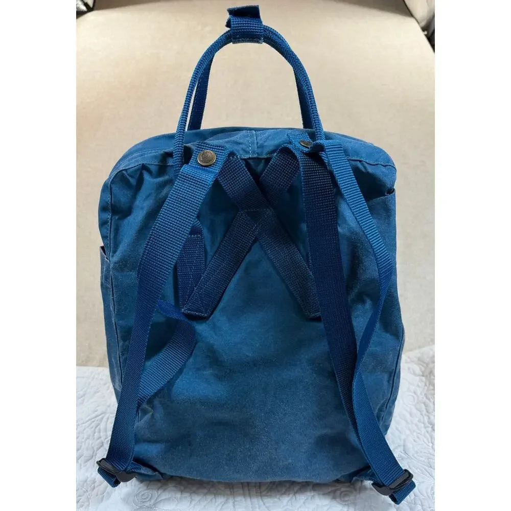 Fjallraven Blue Kanken Water Resistant Quick Dry Outdoor School Travel Backpack